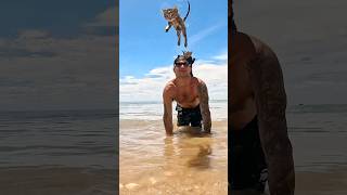 beach send with the twins..