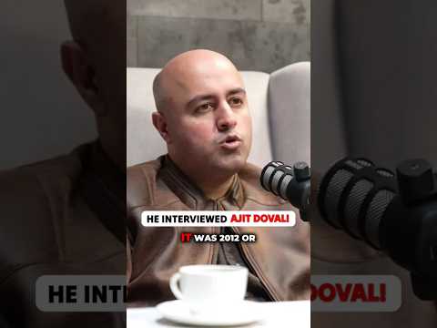 He Interviewed Ajit Doval! 😱 @NitinBajajMOG #ajitdoval #india #terrorism #kashmir #jammukashmir