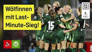 1. FC Köln - VfL Wolfsburg | Frauen Bundesliga | DAZN Highlights
