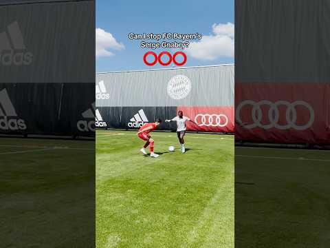Kann ich Serge Gnabry verteidigen? ⚽️ #football #soccer #fussball