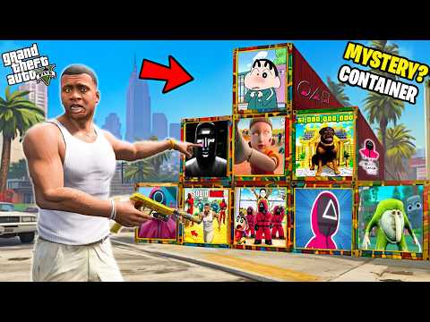 Franklin Opens EVERY MYSTERY CONTAINER in GTA 5