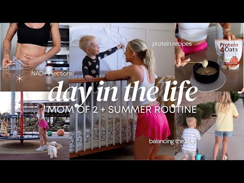 day in the life of a mom trying to balance it all / starting NAD+ injections, grocery haul, errands
