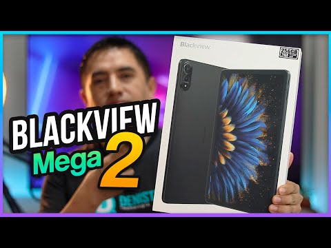 Tablet con doble Sim 4G LTE y GPS | Blackview MEGA 2 ✅