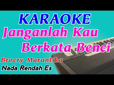 Aku Jatuh Cinta || Broery Marantika || Karaoke Pop Indonesia || Nada Rendah Cewek