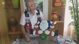 Cuadernillo Navidad 17 Santa con 2 renos