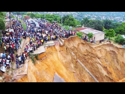 JAW-DROPPING Landslide Wipes Out Entire Hillside in China!