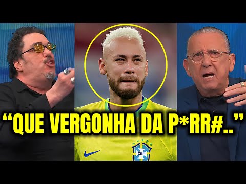 🚨 NOSSA! CASAGRANDE E GALVÃO SOLTAM O VERBO SOBRE ANCELOTTI NÃO CONVOCAR NEYMAR