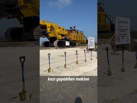 Dünyanın En Büyük Kanal Kazma Makinesi Trencor 1860 #shorts