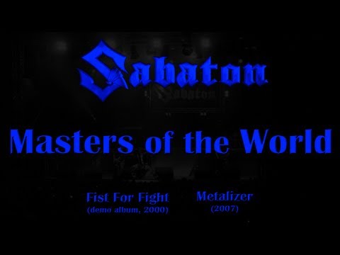 Masters Of The World de Sabaton Letra y Video