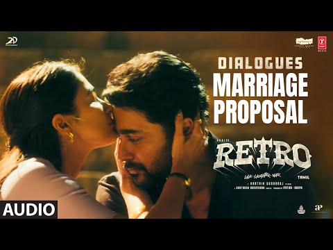 Marriage Proposal Dialogue | Retro | Suriya,Pooja Hegde | Santhosh Narayanan