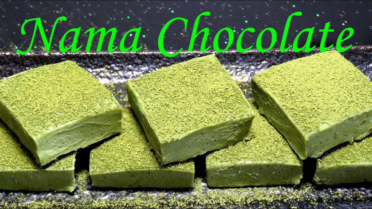 ЯПОНСКИЙ ШОКОЛАД с зеленым чаем Нама шоколад How to make a Royce chocolate