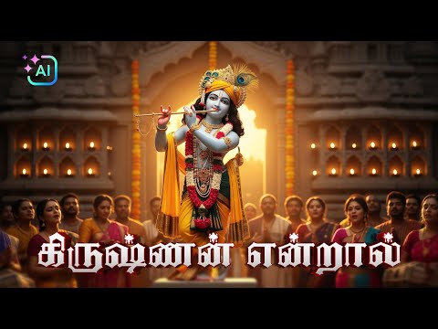 மெய்சிலிர்க்கும் ஸ்ரீ கிருஷ்ணர் பாடல் | Krishna Song AI | Tamil Bhakti Padal | Giri Bhakti