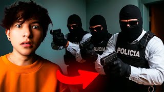 LA POLICIA SE REUNIO EN MI CASA Y TODO SALIO PEOR *me apuntaron*