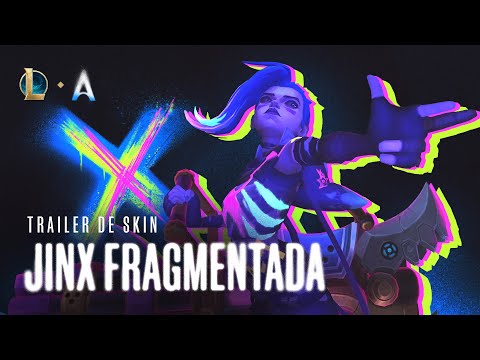 Trailer de lançamento da Jinx Fragmentada de Arcane | Mecânica de jogo – League of Legends