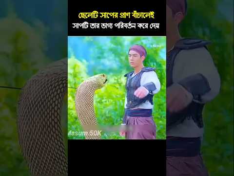 ছেলেটি সাপটির প্রাণ বাঁচালেই সাপটি তার ভাগ্য পরিবর্তন করে দেয়। #movie #3danimation