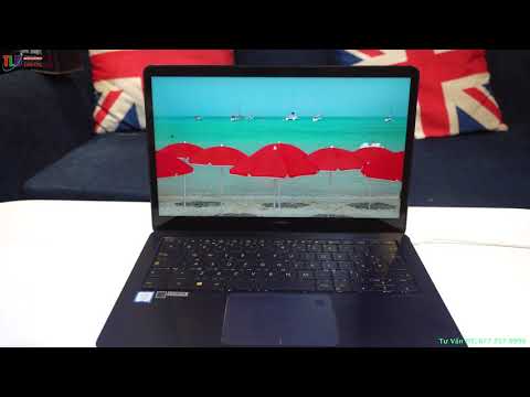 (VIETNAMESE) Laptop Asus ZenBook 3 Deluxe UX490UA Đẹp Cao Sang Hiệu Năng Tuyệt Vời