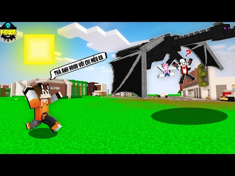 FOXB TIÊU DIỆT RỒNG ENDER ĐỂ GIẢI CỨU REDHOODVN VÀ MỀU*FOXB PHIÊU LƯU TÌM RỒNG ENDER TRONG MINECRAFT
