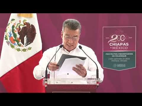 Andrés Manuel López Obrador - Bicentenario de la Federación de Chiapas a México (14.09.24)