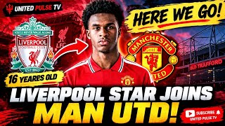 🚨 HERE WE GO! MANCHESTER UNITED COMPLETE SHOCK LIVERPOOL TRANSFER FOR 16-YEAR-OLD ISSAC KONDE! #mufc