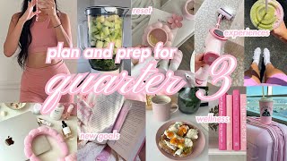 6 Steps- How To Plan & Prep for Q3 July-Sept 2025 | Reset your Life for the next 6 months #2025goals