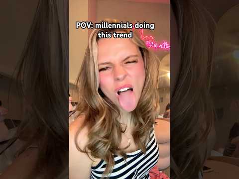 Except I forgot the duck lips #pov #genz #millenials #genalpha #boomer #satire #yellowhearts