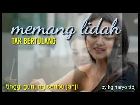 MEMANG LIDAH TAK BERTULANG  bob tutipoli cover by kg haryo ttdj
