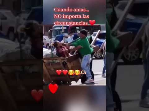 Vean 😱lo bonito🤩que se llevan esta❤️ pareja de enamorados😍dale like👍comparte🎥