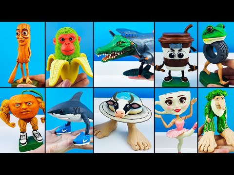 All My Italian Brainrot memes… But Made of Clay (Quick Sculpting)