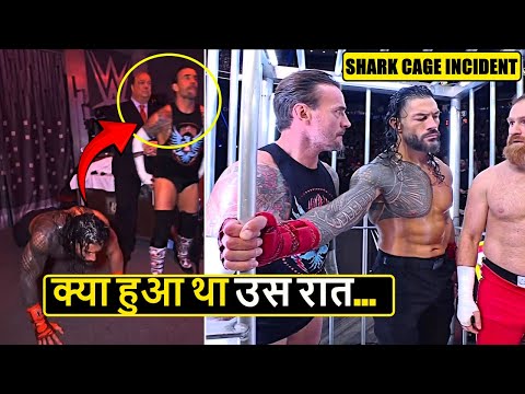 What Really Happened Between Roman Reigns and CM Punk Inside WarGames Shark Cage at Survivor Series