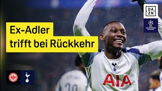 Eintracht Frankfurt - Tottenham Hotspur | UEFA Champions League | DAZN Highlights