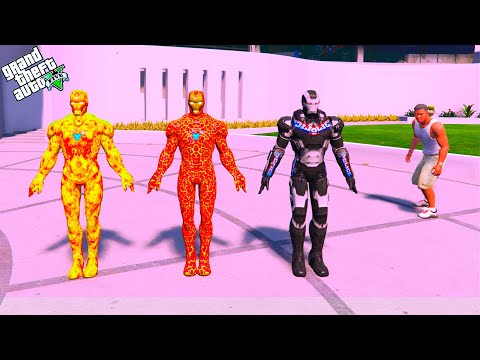 JOINING SCHOOL TO GET EVERY IRONMAN SUIT In GTA 5!