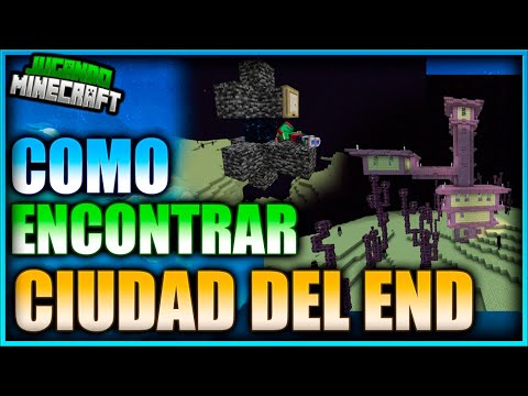 COMO ENCONTRAR LA CIUDAD DEL END FACIL - COMO BUSCAR LA  END CITY- JUGANDO MINECRAFT Ep 46