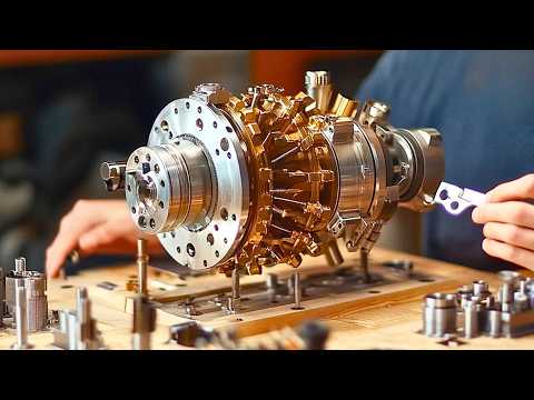 Man Builds 7-Cylinder Engine in 500 Hours | Start to Finish by @RochaKRG