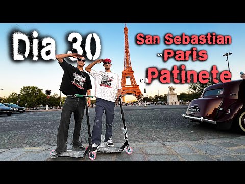 Dia 30 yendo de España a Paris en Patinete👨🏼🦲🛴
