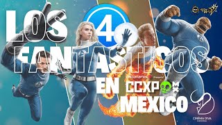 Rodolfo Salazar Como siempre en el centro de los grandes eventos de cine "Los 4 Fantasticos CCXP"