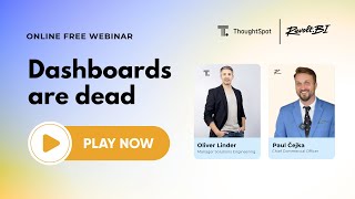 Dasboards are dead ?!