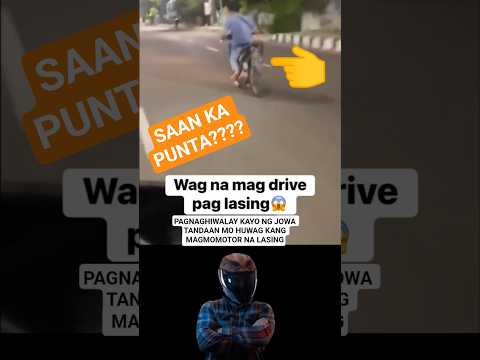 Pagmalakas na Ang Tama huwag magdrive #kamoterider #pasyar