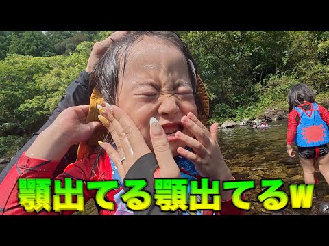 【森ケの日常】今年初の川遊び！ばあちゃんとの究極の二択がおもろ過ぎて爆笑w