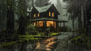 Very Heavy Rain 10 Hours for SLEEP - Reduce Stress, Stop Insomnia, Sleep Longer - ASMR