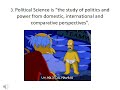 Social Science Concepts and Relationships