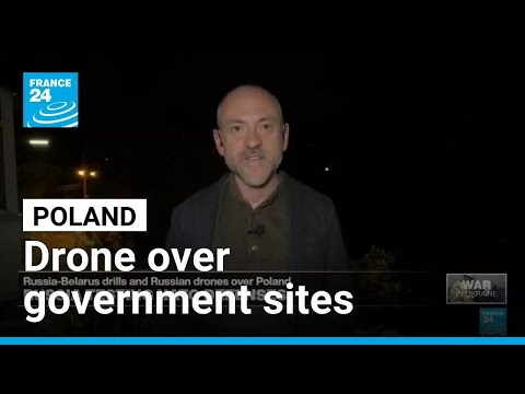 YouTube video thumbnail: Poland Neutralizes Drone Over Government Sites, Detains two Belarusians