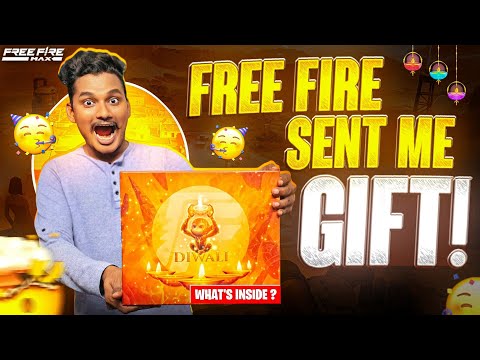 🤔what's inside💎? Free Fire Sent ME Diwali 🪔 Gift 🎁