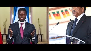 CLA*SH AU SOMMET:DIOMAYE FAYE RIDICULISE PAUL BIYA DEVANT LE MONDE
