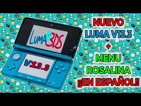 3DS - NUEVO LUMA v13.3  EN ESPAÑOL