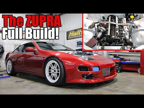 Building a 2JZGTE Swapped 300ZX in 12 Minutes!