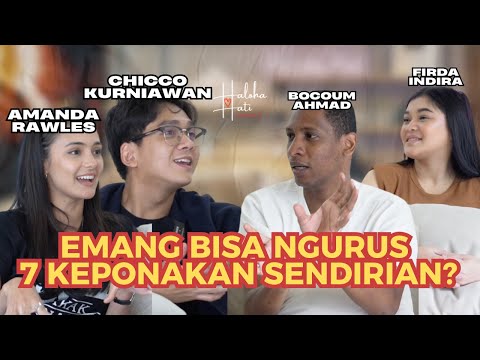 CHICCO KURNIAWAN: GIMANA SIH RASANYA KOK BISA NGURUSIN 7 ANAK SENDIRIAN?!! | Haloha Hati