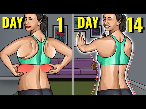 5 min daily, Back Fat & Bra Bulge Goes POOF - Like Magic!