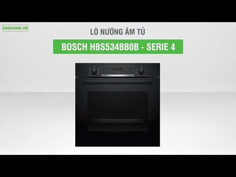 Lò nướng âm tủ Bosch TGB.HBS534BB0B - Series 4