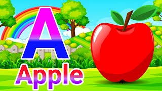 a for apple b for ball, c for cat d for dog, abcd phonics song, alphabets, english varnamala