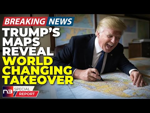 🚨BREAKING: Everyone's Losing It Over The Secret Maps Trump Just Posted, Trudeau's Having A Breakdown